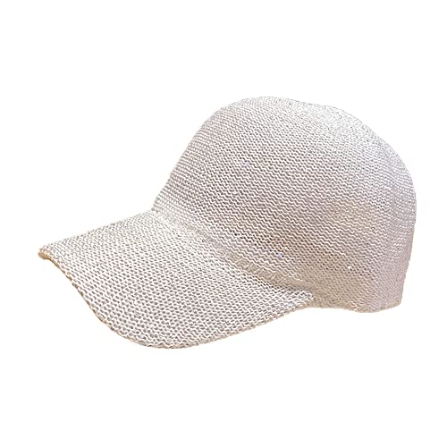 Eohak Women Men Baseball Hat Breathable Full Mesh Trucker Hat Summer Outdoor Sports Hat Travel Hat White #TOP13
