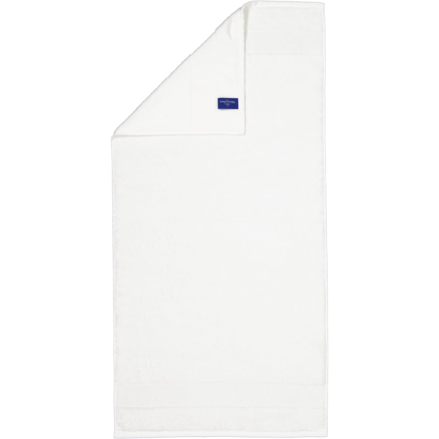 Toallas One 2550 Villeroy & Boch en blanco brillante de 30 x 50 cm para invitados