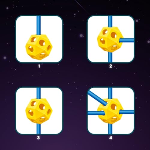 Barraca Infantil Cabana Tenda Facil de Montar Brilha no Escuro Toca Casinha Menino Menina