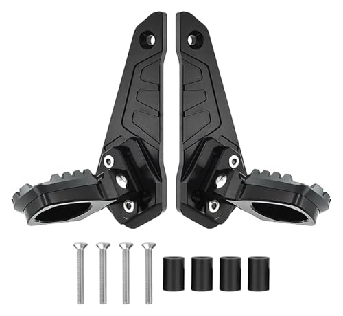 Repose-pieds pour X-ADV 750 (2021) passager arrière pliant en aluminium noir