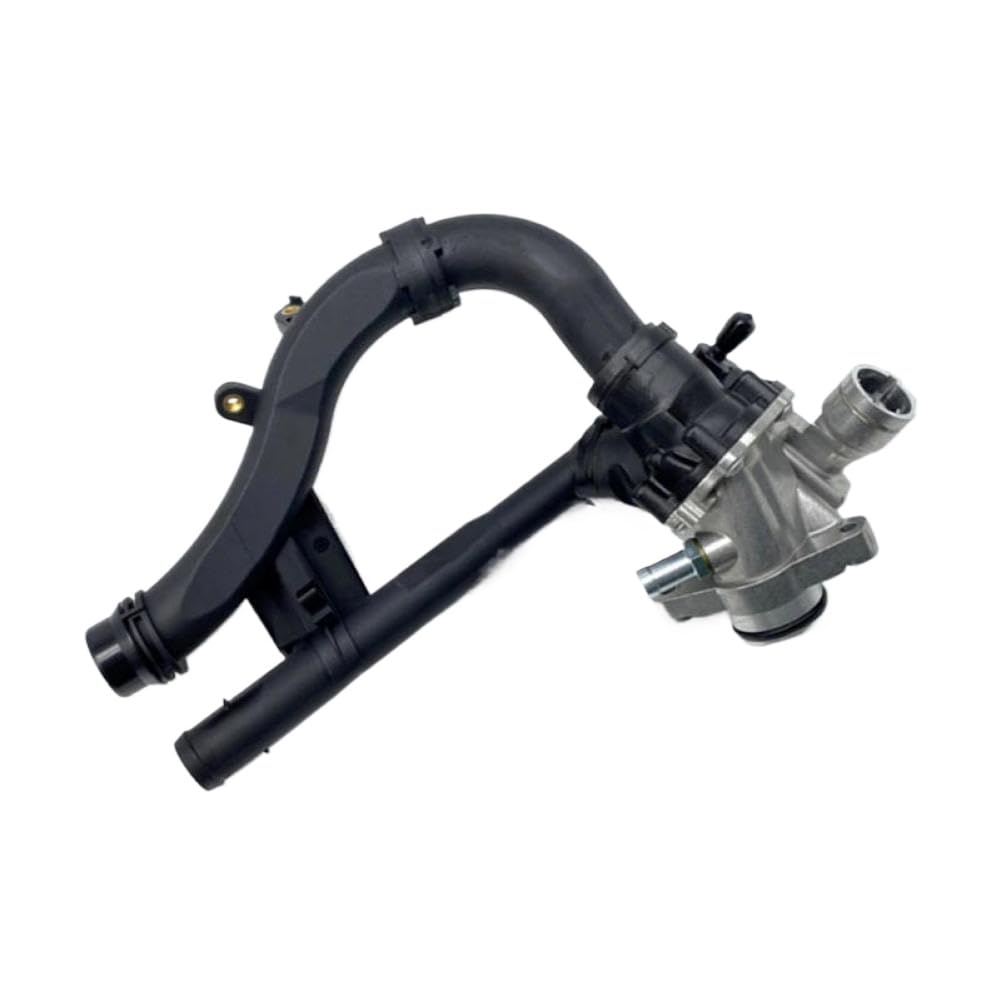 Jhshhpmec Onecolor Engine Aluminum Joint Coolant Thermostat Assembly Compatible With W205 W212 M274 C180 C300 E250 E300