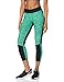Produktbild Under Armour Damen Capri UA HG Jacq Ankle Crop, Black/Green Malachite/Metallic Silver (003), XS, 1323180