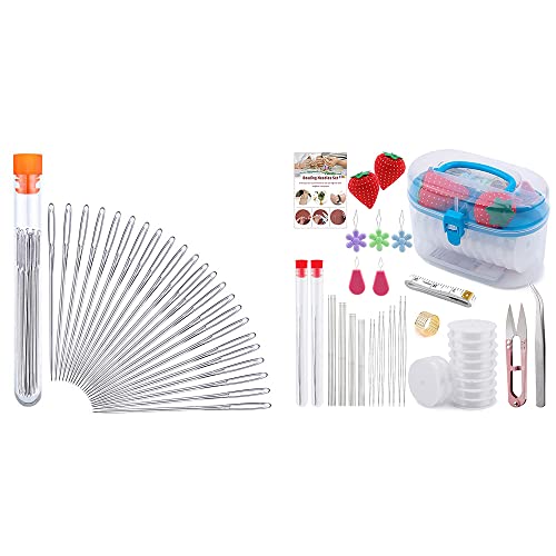 83Pcs Beading Needles Set With Storage Box #TOP6