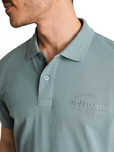 TOM TAILOR Herren Piqué Poloshirt aus Baumwolle – Ansicht 5