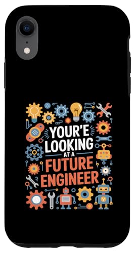Future Engineer Funny Say Gear �d�����{�b�g �X�}�z�P�[�X iPhone XR �p