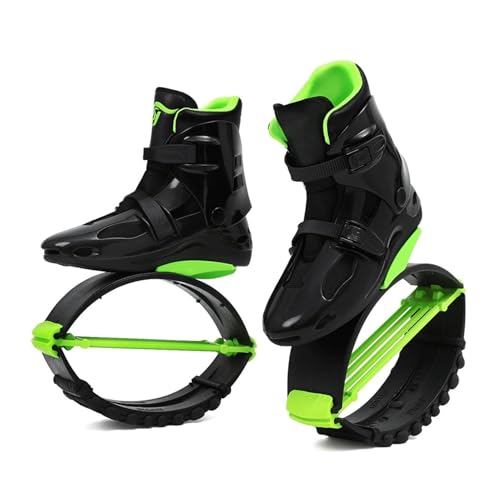 CYHTYM Jumps Botas Zapatos Zapatos Canguro con Resorte 4T, Rebote de Entrenamiento físico Profesional, Capacidad de Carga de 50-130kg, estanqueidad Ajustable(XL(39-41))