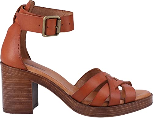 Hush Puppies Women's Giselle Ladies Heeled Sandals, Marrone chiaro, 39 EU