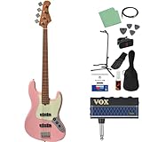 Bacchus BJB-1-RSM/M ベース 初心者12点セット 【ヘッドホンアンプ付】 SLPK ジャズベースタイプ ローステッドメイプルネック バッカス