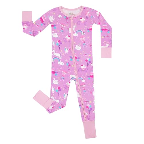 Image of Little Sleepies Pajamas for Baby Boys & Girls, Viscose from Bamboo Baby Pajamas, Sleepers, 2-Way Zipper PJs