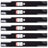   (6) Pack of Mower Blades Replaces John Deere Part #'s M128485 & M144196 (3) Required for 60" Cut, Z Trac Models, 7-Iron Decks Blade Length: 21" Center Hole: 7/8" Width: 2-1/2" Thickness: .312" Oregon Part # 91-078 (6) Pack of Mower Blades Replaces ...