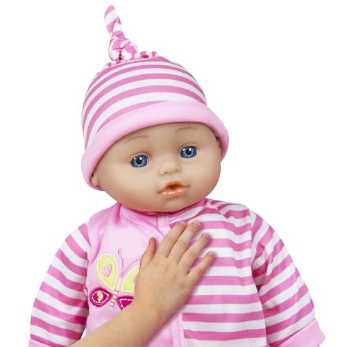 Muñeca Lissi Talking Baby 16 Pulgadas Rosa miniatura 3