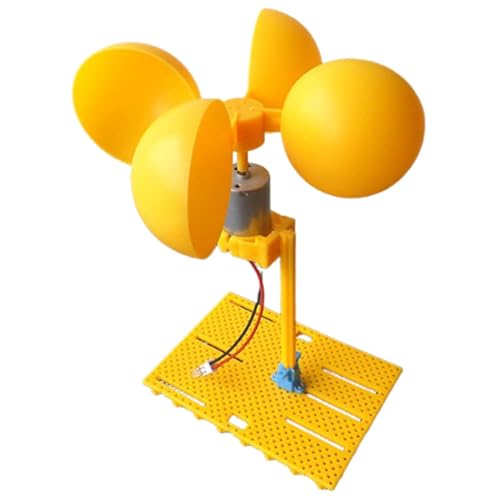 Image of Wind Turbine Generator Kit For Home | Educational STEM Science Toy | Build Your Own Winds Power Turbines With LED Light ForClassroom, Balcony, Courtyard, Outdoor Camping & Physics Learning