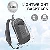 G4Free Sling Bag RFID Blocking Lightweight Crossbody Backpack Chest Shoulder Bag Casual Daypack for Sport Running Cycling #5