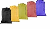 Large 30 X 40 Laundry Bag with Cord Assorted Colors and Patterns (1)