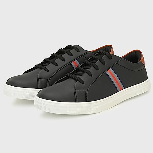 Image of Centrino Walking Shoes for Men | Sneakers for Man Stylish | Casual Lightweight Lace-Up with Cushioned Insole | Breathable Comfortable Canvas Shoes | Anti-Skid Sole | Mens Sneaker Shoes for Daily Use (6311)