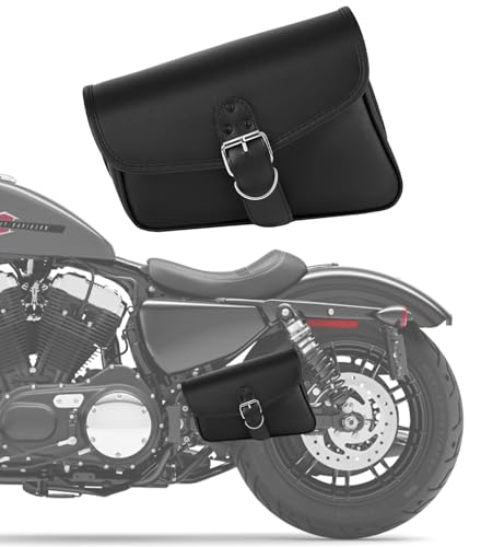 Nomad USA Universal Motorcycle Swing Arm Bag Black