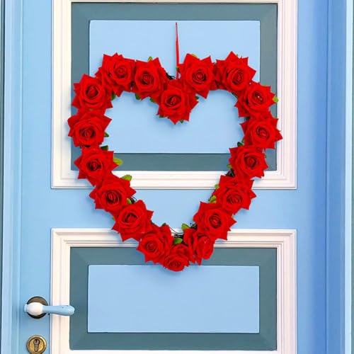 Couronne en cœur saint-valentin pour une déco de table romantique - 8