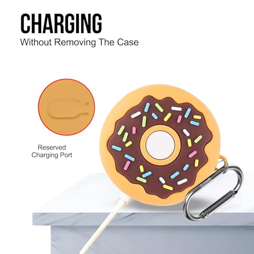 Image of Cartoon Silicone Case Cover for Samsung Galaxy Buds Core (2025) (Donuts)