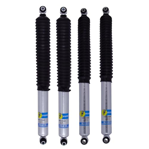 Bilstein B8 5100 Front 0-1.5" and Rear 0-1" Suspension Shock Absorber Kit For Jeep