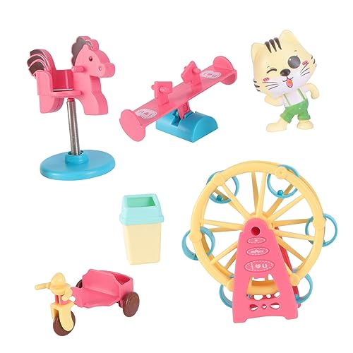 CORHAD 1Set Seesaw Swing Slide Playset Creative Set for Outdoor Fun Educational Playhouse for Boys and Materials Inspires Imagination and Cognitive Skills