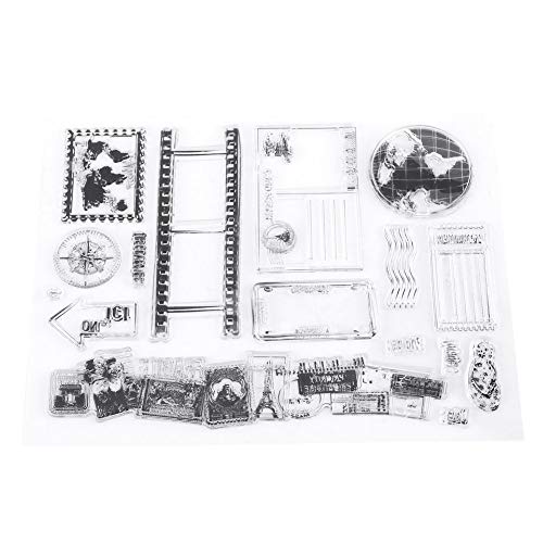 Clear Stamps Transparent Silicone Cartoon Stamps For Diy Scrapbook Photo Cards Album (Earth) #TOP6