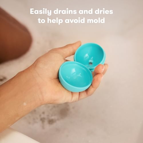 Image of Frida Baby Stack + Pour Bath Tower Bath Toy, Bath Toys for Toddlers, Teaches Child to Grasp, Stack & Scoop. Gross to Fine Motor Skills, Hand Eye Coordination, Sort by Size, Count, Pretend Play