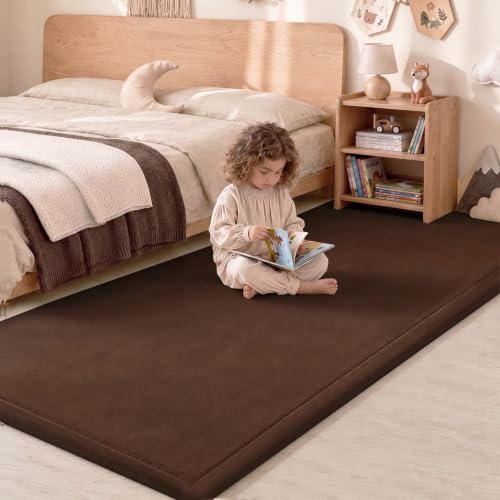 1.3" Thick Baby Play Mat for Floor,28x72 Bedside Rugs, Non-Slip