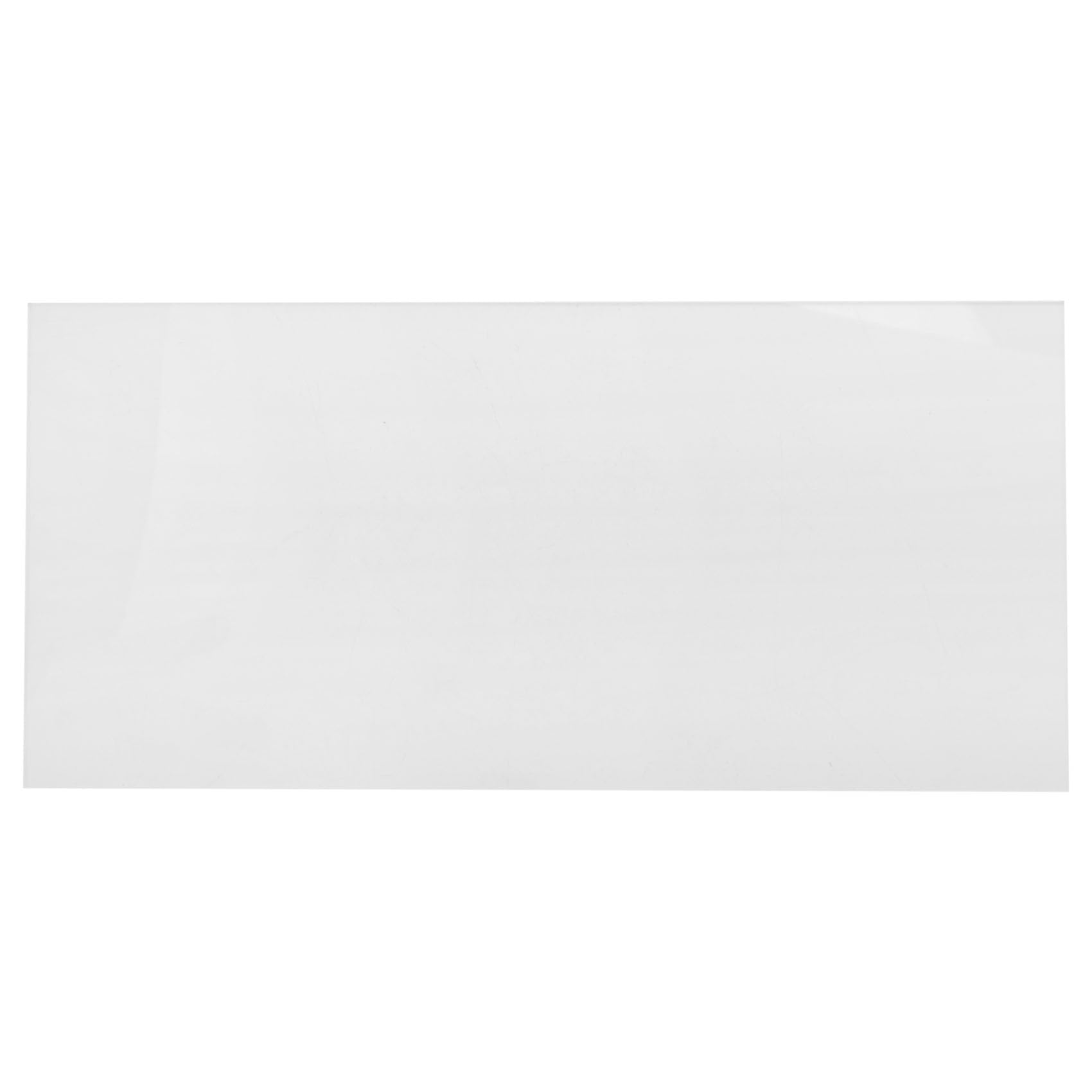 CTRLZS Transparent Cake Cream Scraper Rectangular Acrylic Cake Baking Tool Easy to Use -C