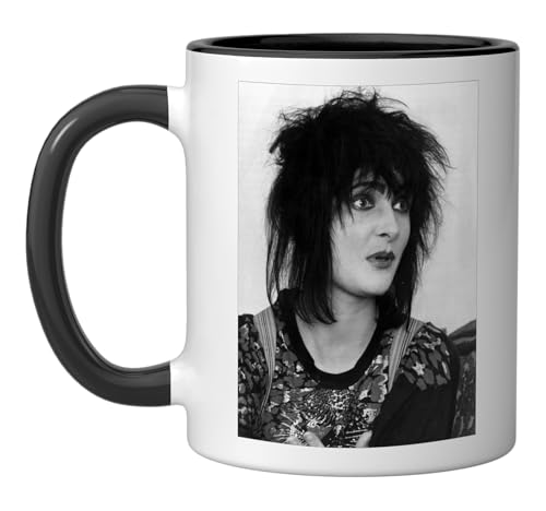 Singer Siouxsie Sioux And The Banshees Photo 1981 Ceramic Mug, Black/White
