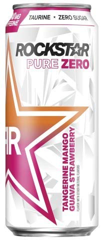Rockstar Pure Zero Energy Drink - #TMGS - 16fl.oz. (Pack of 16)