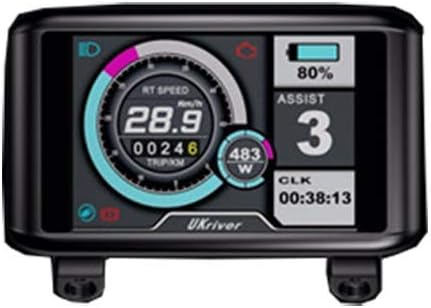 TFT Display showing UKriver branding