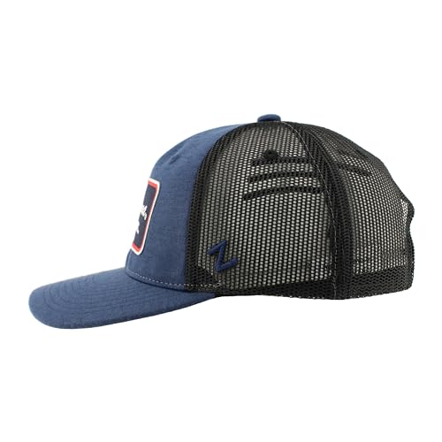 Gorra Trucker NCAA Oficial Carson Brick Navy Black miniatura 3