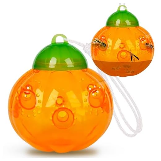 Aspectek Wasp Trap Outdoor or Indoor Hanging Helps You to Rescue from Insects, Yellow Jackets, Hornets, Honey Bees, Flies, Gnat, etc, 2 Pack