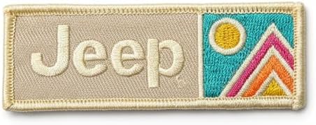 Jeep Peaks Embroidered Patch | 3.5" x 1.1" Stitch Hook and Loop Patches for Clothes, Backpacks, Hats, Jackets, and Jeans image 4