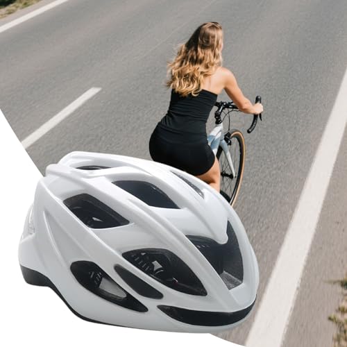 Casco de bicicleta para adultos con luces de protección y ajuste ergonómico 3