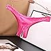 Women's Briefs, Women Lace Thongs Cut Out G-Strings T Back Low Waist Hipster Tangas Panties Underwear Underpants Hot Pink