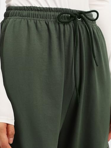 Image of JUNEBERRY 100% Pure Cotton Regular Fit Mid Rise Cargos with Pocket for Women & Girls
