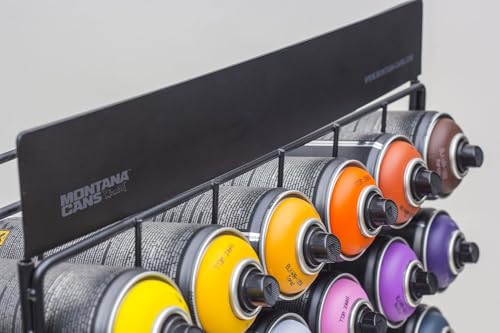 Montana Stojak na spraye regał STUDIO RACK 24 CANS czarny