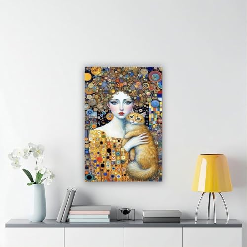 Poster Gustav Style 8 toile décoration murale chambre bureau 40x60cm