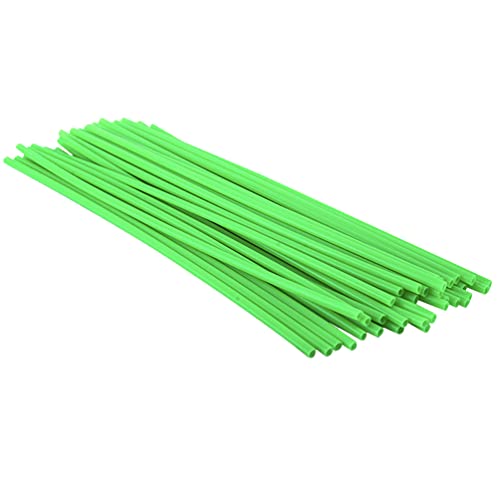 Black Ops Bike Wheel Rim Spoke Skin Wrap Covers 36 Pieces (Green, Non-Reflective)