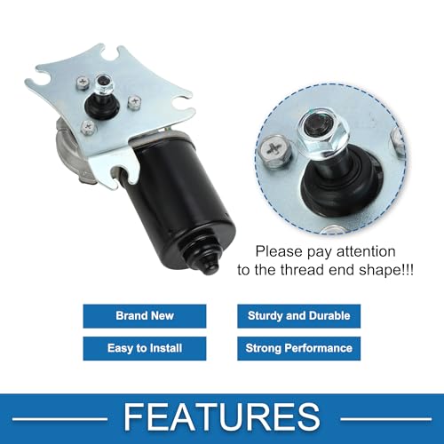 A ABSOPRO Front Windshield Wiper Motor No.8511012820/8511012830 Windscreen Wiper Motor Replacement for Toyota Corolla 1993-1997 5 Pin by A ABSOPRO - Used condition - Image 4