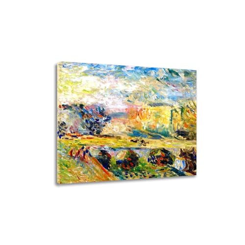 Reproduction de tableaux célèbres mural sur toile LXURY Le pont 50x60 cm