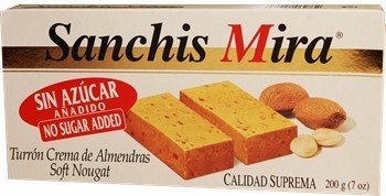 Sanchis Mira Sugar Free Turron de Jijona 7 oz Just arrived from Spain