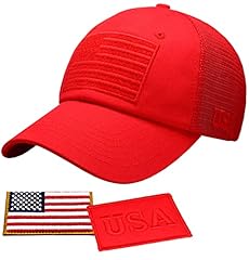 39. Red Classic Mesh Snapback