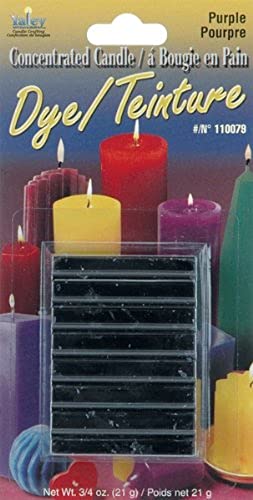 Yaley Concentrated Candle Dye .75oz Blocks-Purple