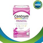 Centrum Prenatal Vitamin Tablet, Postpartum Multivitamin and Mineral Supplement, Essential Prenatal Vitamins, 100 Count (Packaging May Vary)