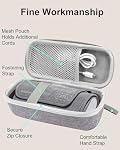 Etui de transport dur pour les withings BPM Connectez le moniteur de pression artérielle, étui de rangement pour les repas BP Moniteur Shell dur, boîtier noir seulement