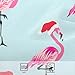 Aflyko Little Girl Gymnastics Leotard with Shorts Flamingo Santa Hat Xmas One-Piece Activewear Soft Stretchy Tank Tops Fun Fashion Dance Outfit 7-8T