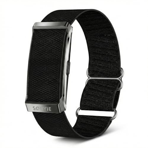 Smart Bracelet for Men Women, Health Activity Fitness Trackers, 24/7 Continuous Heart Rate/Blood Pressure/HRV/Stress Monitor, 24H Sleep Tracker, 170+ Sports Modes Smart Wristband with Free APP 2 Bands