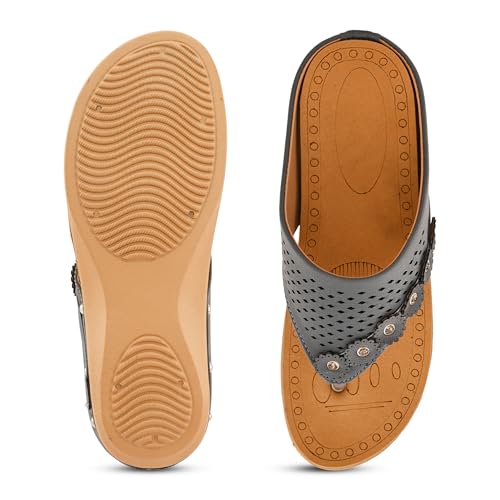 Image of Centrino Women's Sandals | Soft Cushioned Footbed for Extra Comfort | Stylish & Elegant Look for Ladies | Fashionable & Durable Sandal Comfort & Quality (9466)
